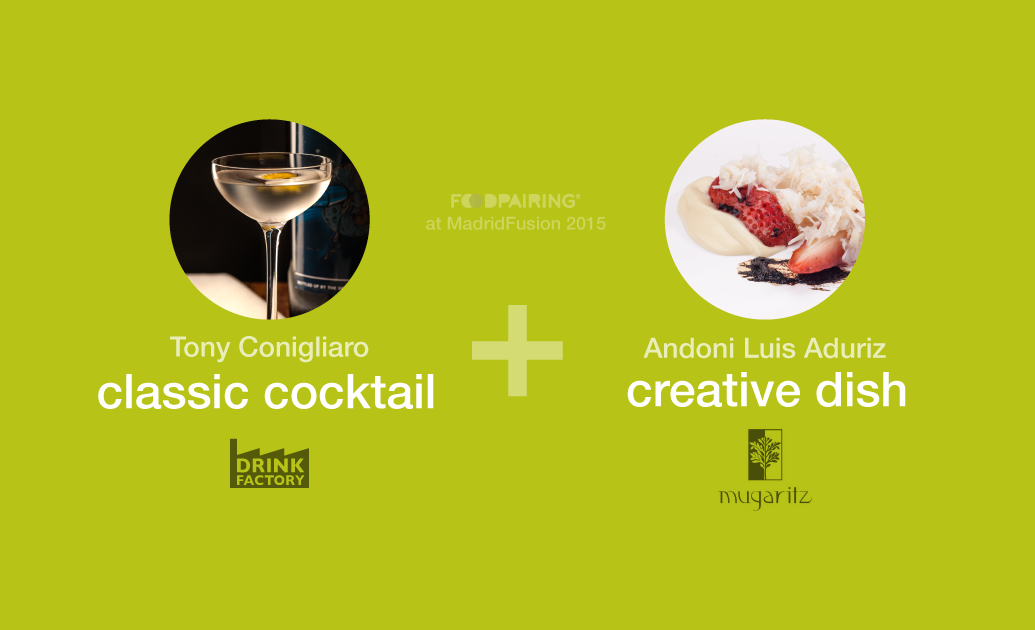 A Foodpairing cocktail by Tony Conigliaro for a classic dish by Mugaritz Foodpairing / blog