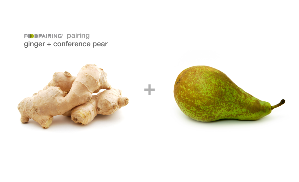 Ginger and pear Foodpairing / blog