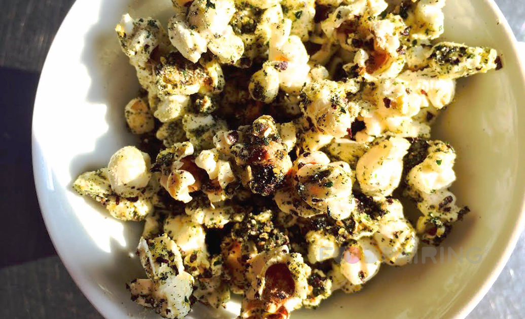 Popcorn algae passion fruit coriander seed shiso Foodpairing