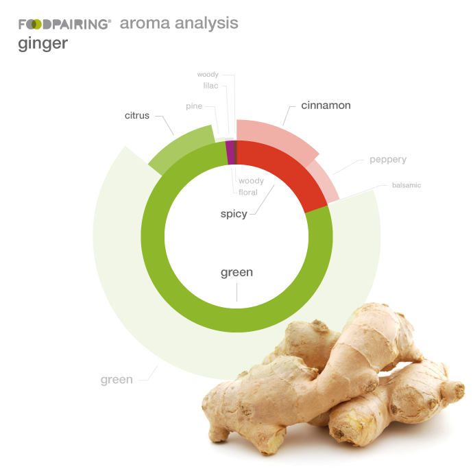 Fresh, cooked or dried ginger how to differentiate in aromas and flavours? Foodpairing / blog